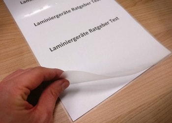 Laminiergeräte Tipps