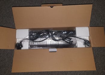 Die Verpackung vom Fellowes Jupiter 2 Laminiergerät ist solide und dabei nicht verschwenderisch.