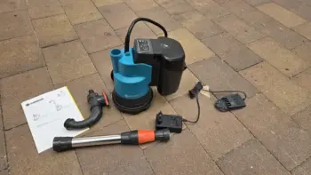 Gardena Akku-Regenfasspumpe 2000/2 18V P4A - Testbild